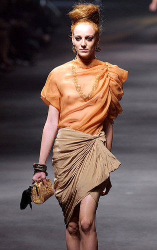 Alber Elbaz Serves Up Cocktails and Cocktail Dresses for Spring 2010 Alber Elbaz Serves Up Cocktails and Cocktail Dresses for Spring 2010