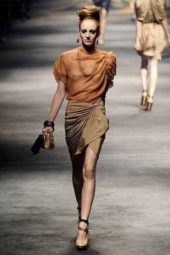 Alber Elbaz Serves Up Cocktails and Cocktail Dresses for Spring 2010 Alber Elbaz Serves Up Cocktails and Cocktail Dresses for Spring 2010