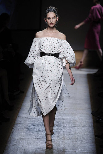 Stefano Pilati Is Seeing Strawberries, Knee Slits for Yves Saint Laurent Spring 2010 Stefano Pilati Is Seeing Strawberries, Knee Slits for Yves Saint Laurent Spring 2010