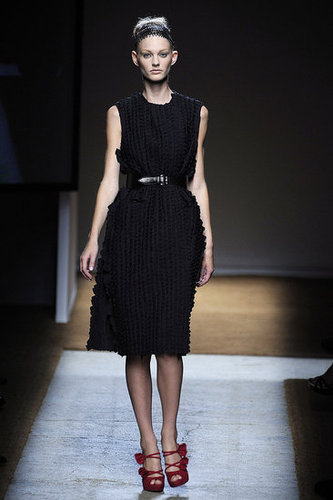 Stefano Pilati Is Seeing Strawberries, Knee Slits for Yves Saint Laurent Spring 2010 Stefano Pilati Is Seeing Strawberries, Knee Slits for Yves Saint Laurent Spring 2010