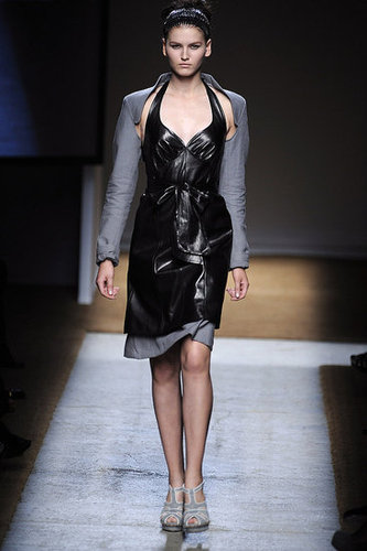 Stefano Pilati Is Seeing Strawberries, Knee Slits for Yves Saint Laurent Spring 2010 Stefano Pilati Is Seeing Strawberries, Knee Slits for Yves Saint Laurent Spring 2010