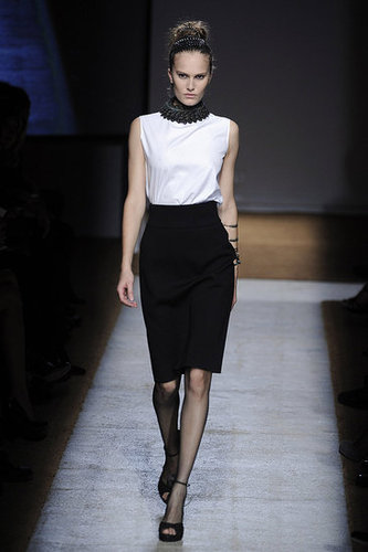 Stefano Pilati Is Seeing Strawberries, Knee Slits for Yves Saint Laurent Spring 2010 Stefano Pilati Is Seeing Strawberries, Knee Slits for Yves Saint Laurent Spring 2010