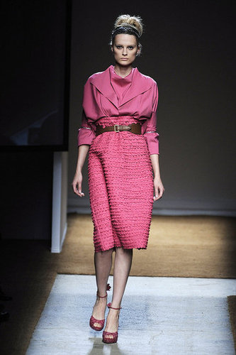 Stefano Pilati Is Seeing Strawberries, Knee Slits for Yves Saint Laurent Spring 2010 Stefano Pilati Is Seeing Strawberries, Knee Slits for Yves Saint Laurent Spring 2010