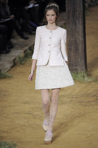 Chanel Goes Farm Girl, Takes a Roll in Hay for Spring 2010 Chanel Goes Farm Girl, Takes a Roll in Hay for Spring 2010
