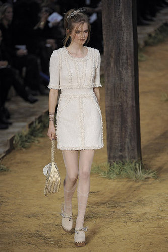 Chanel Goes Farm Girl, Takes a Roll in Hay for Spring 2010 Chanel Goes Farm Girl, Takes a Roll in Hay for Spring 2010
