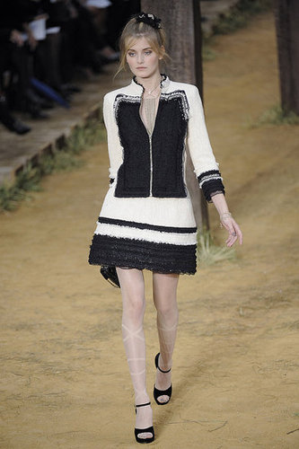 Chanel Goes Farm Girl, Takes a Roll in Hay for Spring 2010 Chanel Goes Farm Girl, Takes a Roll in Hay for Spring 2010