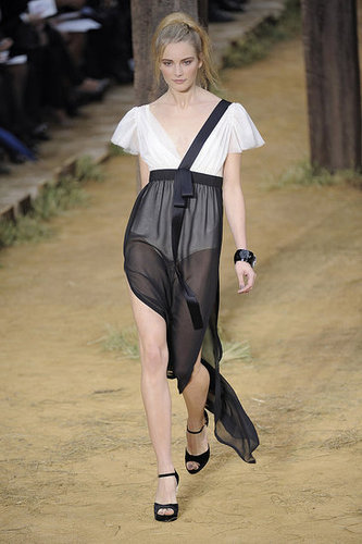 Chanel Goes Farm Girl, Takes a Roll in Hay for Spring 2010 Chanel Goes Farm Girl, Takes a Roll in Hay for Spring 2010
