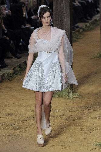 Chanel Goes Farm Girl, Takes a Roll in Hay for Spring 2010 Chanel Goes Farm Girl, Takes a Roll in Hay for Spring 2010