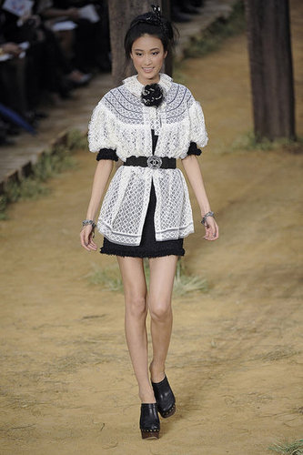 Chanel Goes Farm Girl, Takes a Roll in Hay for Spring 2010 Chanel Goes Farm Girl, Takes a Roll in Hay for Spring 2010