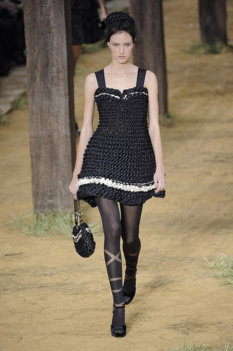 Chanel Goes Farm Girl, Takes a Roll in Hay for Spring 2010 Chanel Goes Farm Girl, Takes a Roll in Hay for Spring 2010