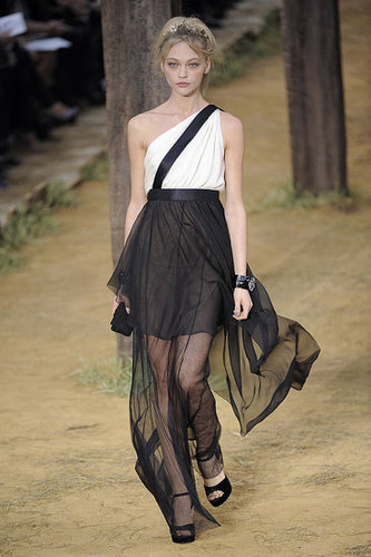 Chanel Goes Farm Girl, Takes a Roll in Hay for Spring 2010 Chanel Goes Farm Girl, Takes a Roll in Hay for Spring 2010