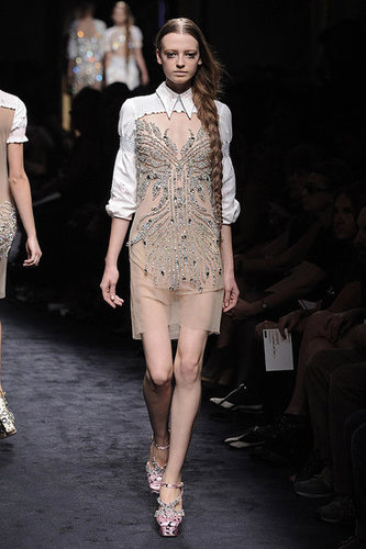 Miuccia Prada Interprets "Innocence" with Cat and Bird Prints for Miu Miu Spring 2010 Miuccia Prada Interprets "Innocence" with Cat and Bird Prints for Miu Miu Spring 2010