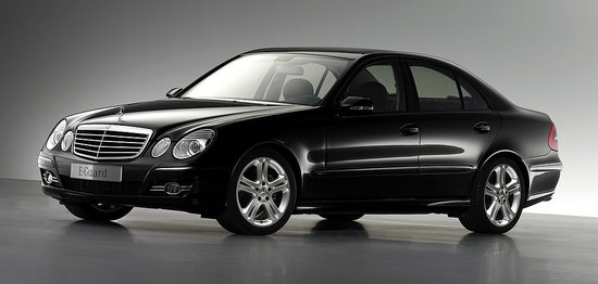 Bella's "Before" Car- Mercedes S600 Guard