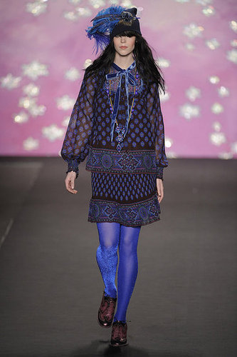 New York Fashion Week: Anna Sui Fall 2009 New York Fashion Week: Anna Sui Fall 2009