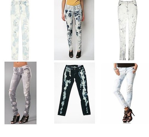 Shopping: Bleached Denim For Summer 