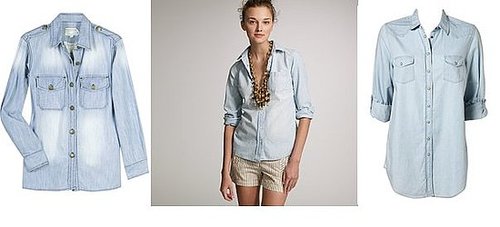 Shopping: Worn-In Chambray Shirts 