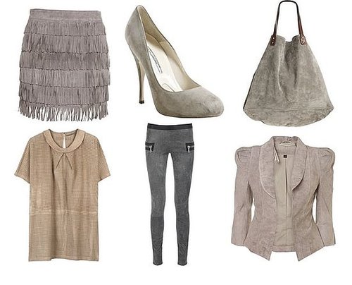 Shopping: Neutral Suede For Summer 