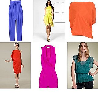 Shopping: Draped Silk Pieces In Bright Colors