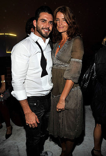 Lorenzo Martone and Helena Christensen Lorenzo Martone and Helena Christensen
