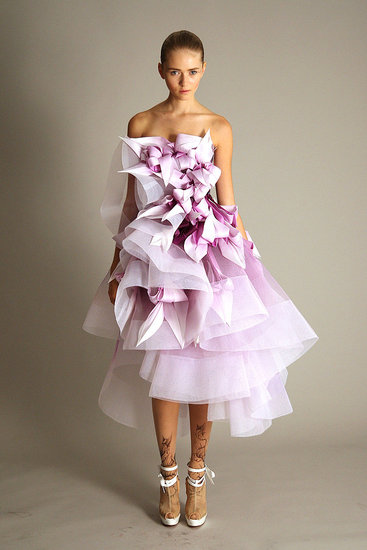 New York Fashion Week: Marchesa Spring 2010 New York Fashion Week: Marchesa Spring 2010