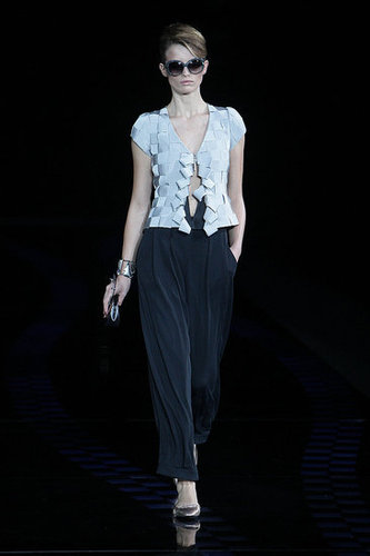 Milan Fashion Week: Giorgio Armani Spring 2010 Milan Fashion Week: Giorgio Armani Spring 2010
