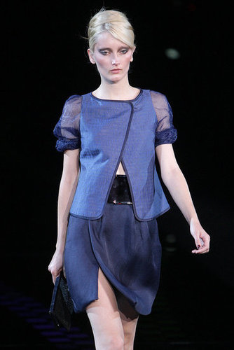 Milan Fashion Week: Giorgio Armani Spring 2010 Milan Fashion Week: Giorgio Armani Spring 2010