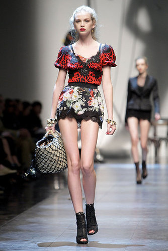 Milan Fashion Week: Dolce & Gabbana Spring 2010 Milan Fashion Week: Dolce & Gabbana Spring 2010