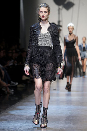 Milan Fashion Week: Dolce & Gabbana Spring 2010 Milan Fashion Week: Dolce & Gabbana Spring 2010