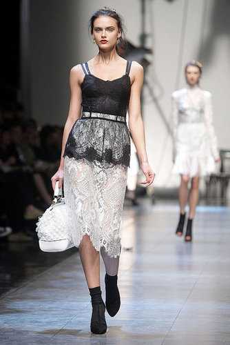 Milan Fashion Week: Dolce & Gabbana Spring 2010 Milan Fashion Week: Dolce & Gabbana Spring 2010
