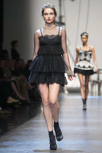 Milan Fashion Week: Dolce & Gabbana Spring 2010 Milan Fashion Week: Dolce & Gabbana Spring 2010