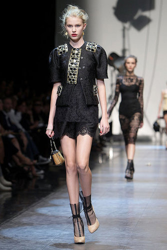 Milan Fashion Week: Dolce & Gabbana Spring 2010 Milan Fashion Week: Dolce & Gabbana Spring 2010