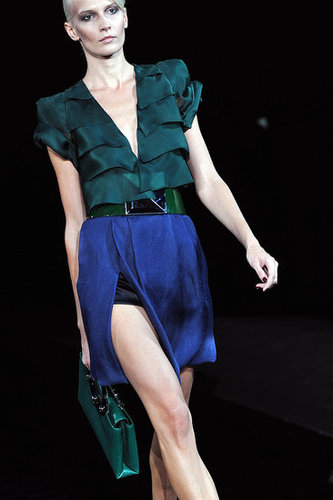 Milan Fashion Week: Giorgio Armani Spring 2010 Milan Fashion Week: Giorgio Armani Spring 2010