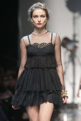 Milan Fashion Week: Dolce & Gabbana Spring 2010 Milan Fashion Week: Dolce & Gabbana Spring 2010