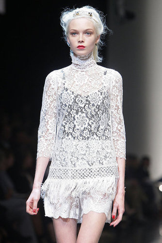 Milan Fashion Week: Dolce & Gabbana Spring 2010 Milan Fashion Week: Dolce & Gabbana Spring 2010