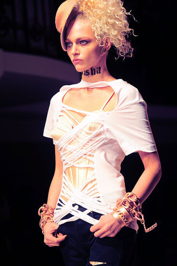 Paris Fashion Week: Jean Paul Gaultier Spring 2010 Paris Fashion Week: Jean Paul Gaultier Spring 2010