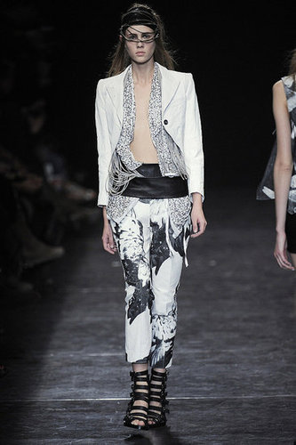Paris Fashion Week: Ann Demeulemeester Spring 2010 Paris Fashion Week: Ann Demeulemeester Spring 2010