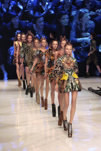 Paris Fashion Week: Alexander McQueen Spring 2010 Paris Fashion Week: Alexander McQueen Spring 2010