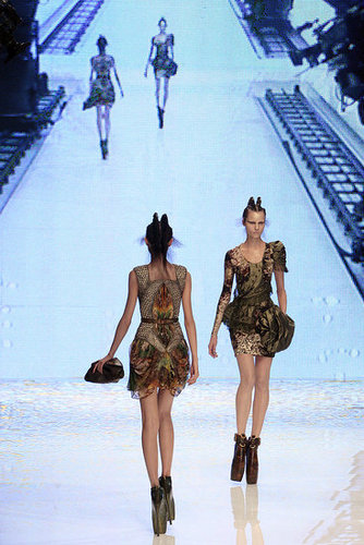 Paris Fashion Week: Alexander McQueen Spring 2010 Paris Fashion Week: Alexander McQueen Spring 2010