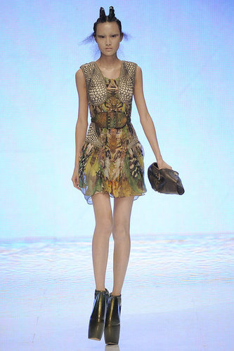 Paris Fashion Week: Alexander McQueen Spring 2010 Paris Fashion Week: Alexander McQueen Spring 2010