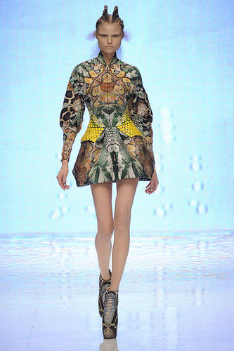 Paris Fashion Week: Alexander McQueen Spring 2010 Paris Fashion Week: Alexander McQueen Spring 2010
