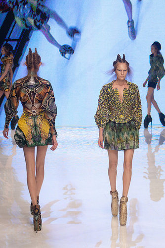 Paris Fashion Week: Alexander McQueen Spring 2010 Paris Fashion Week: Alexander McQueen Spring 2010