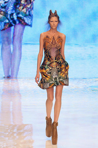 Paris Fashion Week: Alexander McQueen Spring 2010 Paris Fashion Week: Alexander McQueen Spring 2010