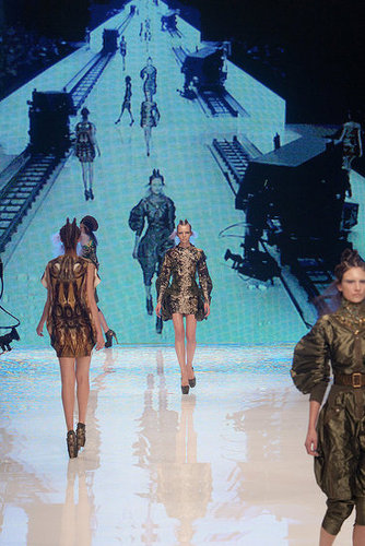 Paris Fashion Week: Alexander McQueen Spring 2010 Paris Fashion Week: Alexander McQueen Spring 2010