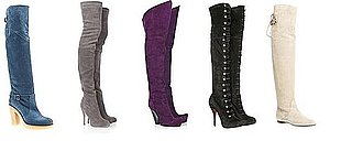 Shopping: Suede Over the Knee Boots