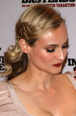 Diane Kruger's Bobby Pinned Hairstyle Diane Kruger's Bobby Pinned Hairstyle