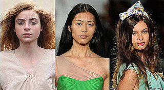 Minimal Makeup at 2010 Spring Fashion Week