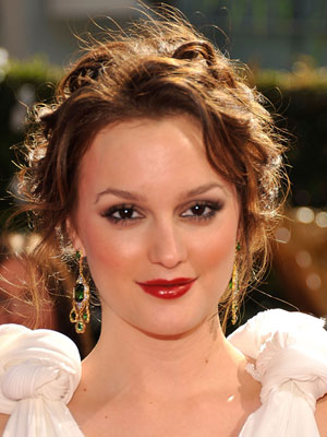 Photo of Leighton Meester at 2009 Primetime Emmy Awards