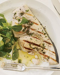 Marcella Hazan's Fast and Easy Recipe For Sicilian Style Grilled Swordfish