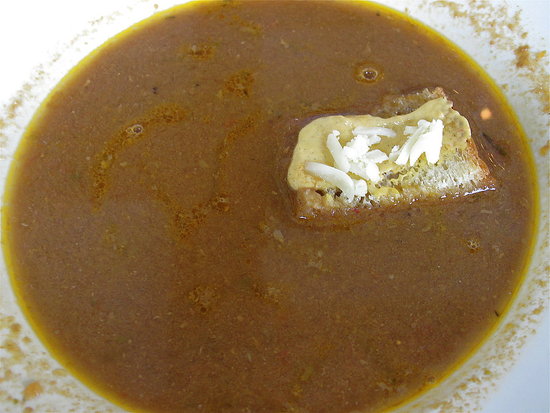 French Fish Soup With Croutons and Rouille
