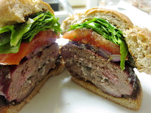 Blue Cheese Burger Recipe